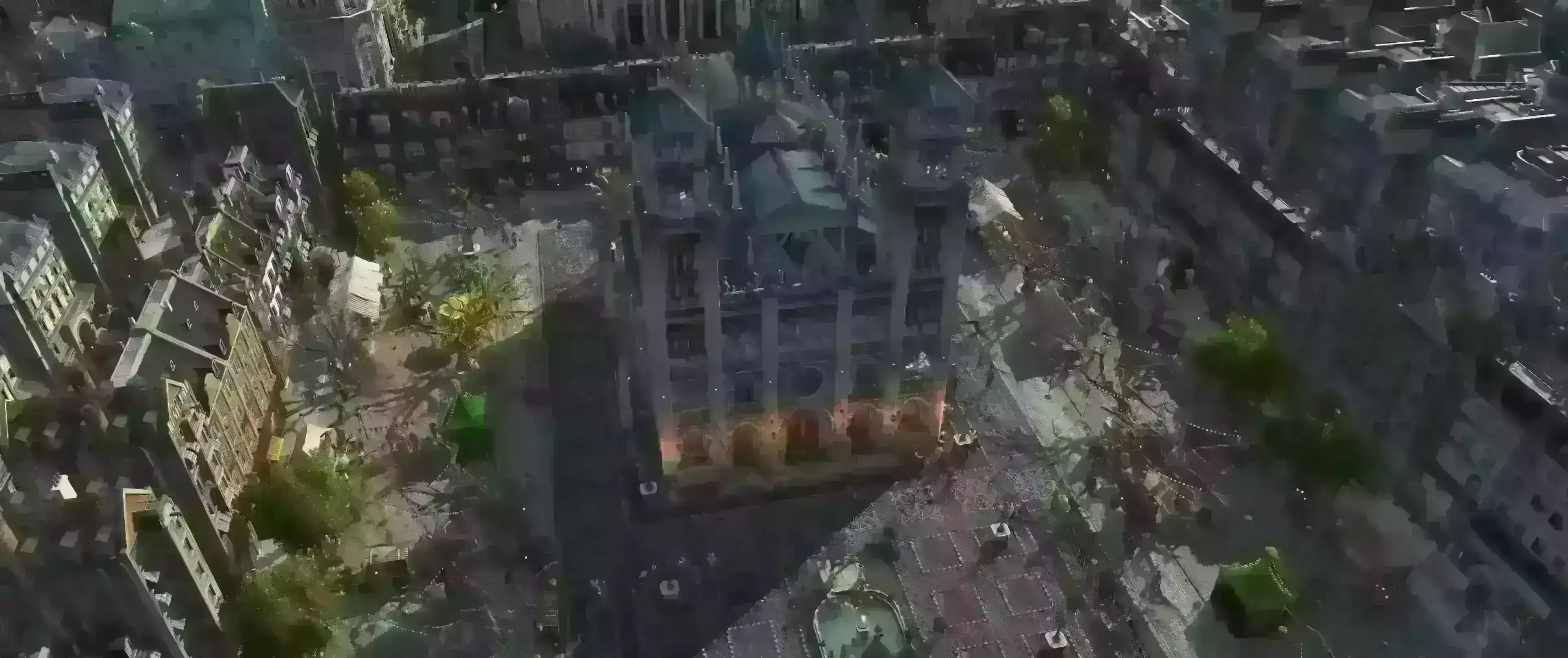 小小的巴黎圣母院 教堂皮肤