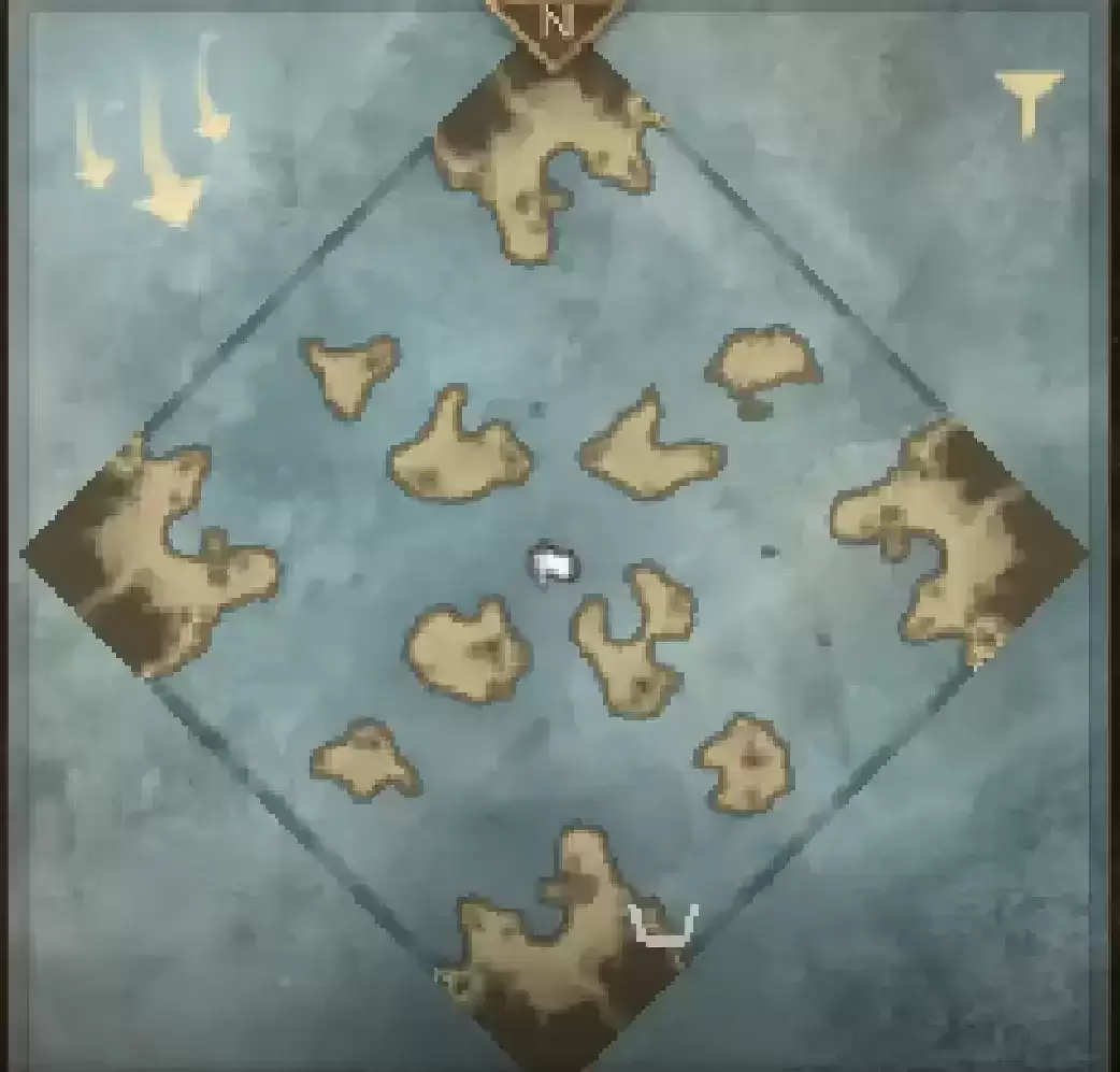 Four Corner  四角大岛地图