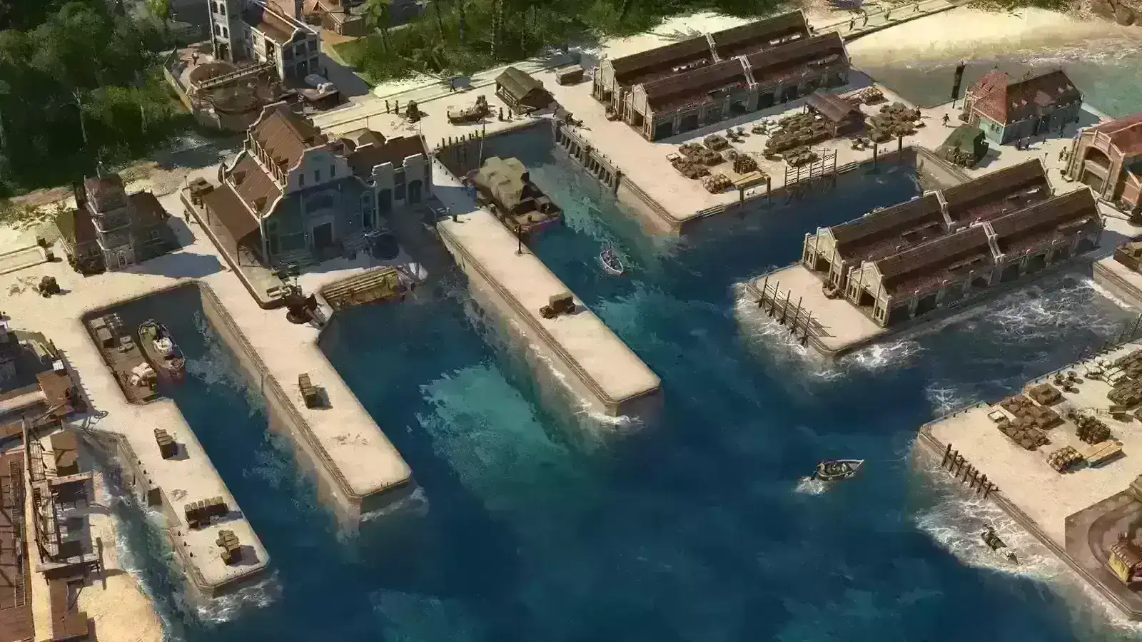 Quay System Full Corners  码头系统全角 - 强迫症玩家必备