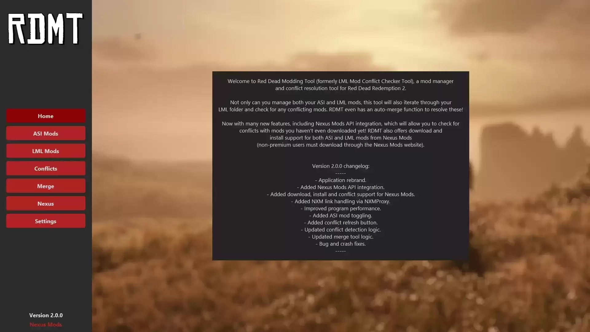 Red Dead 2 MOD管理器+MOD冲突解决工具