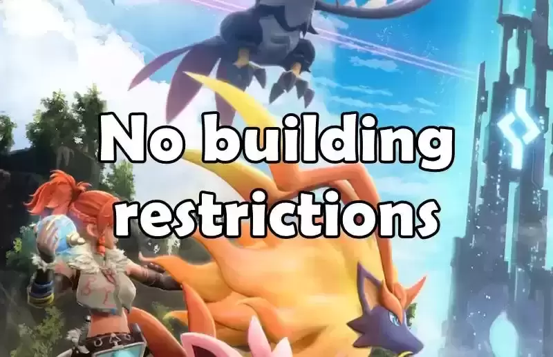 没有建筑限制 - 允许建造重叠的建筑物