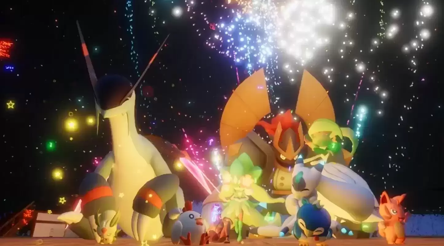 FireWorksAndPalAction生成烟花