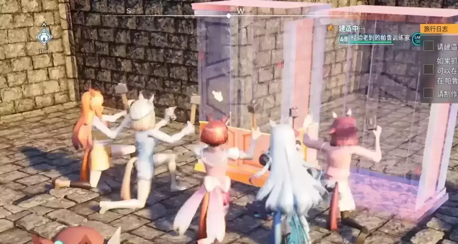 UMA 女孩取代 NPC 士兵（彩蛋NPC）