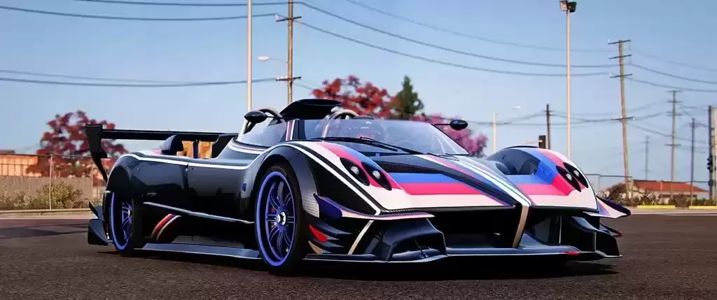 帕加尼Handling Pagani Zonda Revo Barchetta 