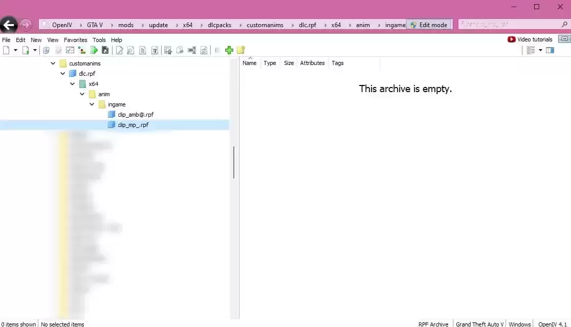 如何轻松添加自定义动画 （customanims）