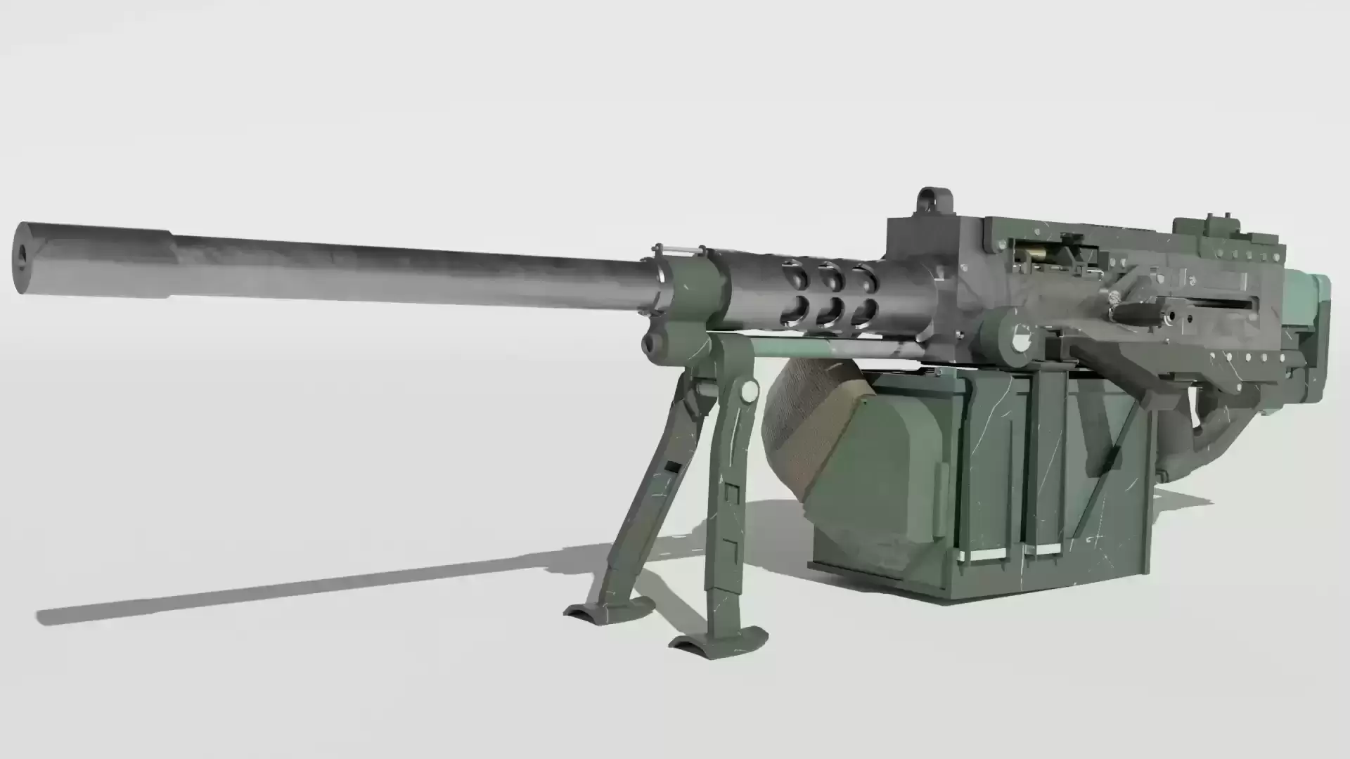 M2 Brawning - MG-206 重机枪