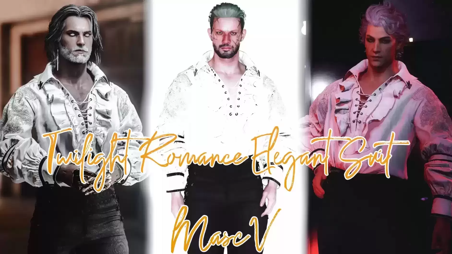 暮光之城浪漫优雅西装 Masc V（ArchiveXL）