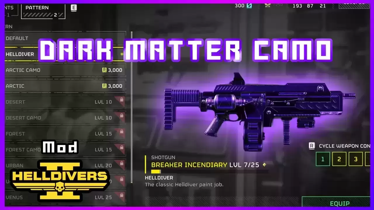 暗影金属枪械涂装MOD