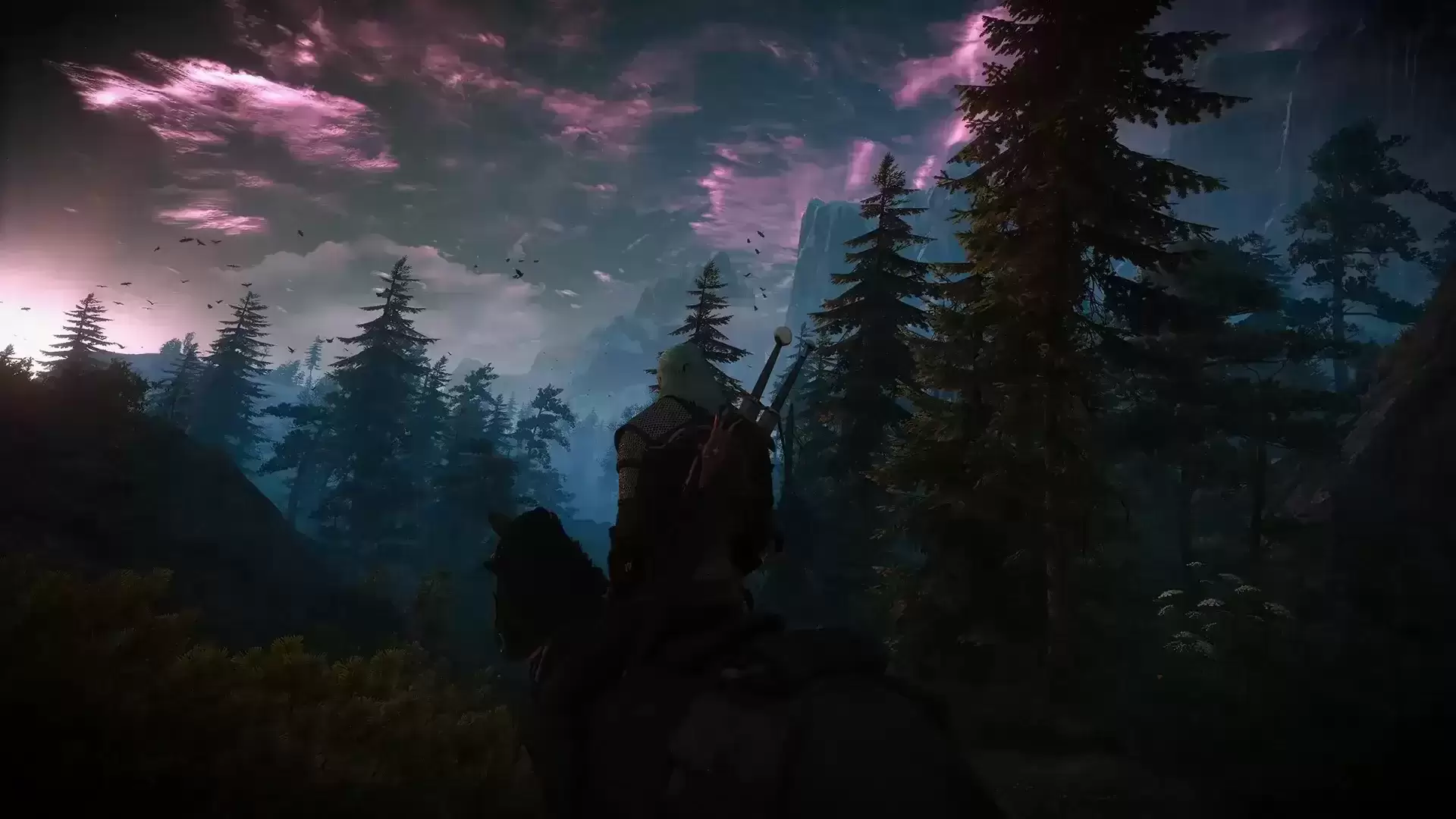 ☁️《巫师 3》4K 云层材质替换 Mod：重塑天空美学