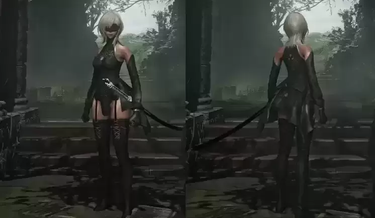 🛡️ 推荐！《黑夜君临》跨宇宙装备替换MOD —把其他游戏的神装带到交界地！