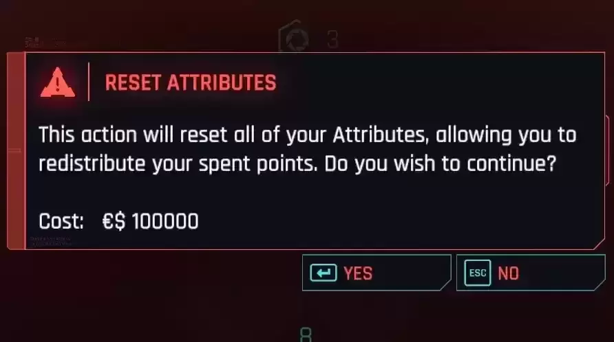 🌟【赛博朋克 2077】属性多次重置模组｜平衡玩法版 