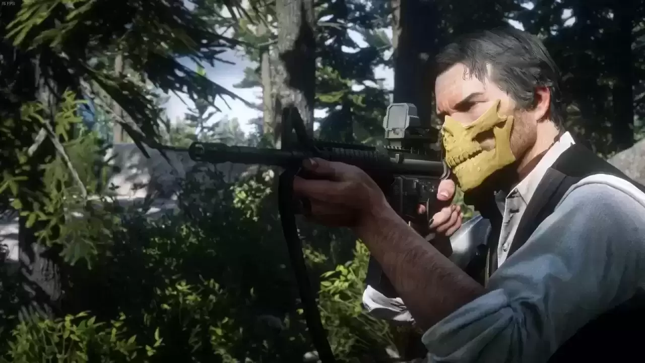 🔥【荒野大镖客 2】M4 卡宾枪模组重磅来袭！替换春田步枪，解锁现代战术体验