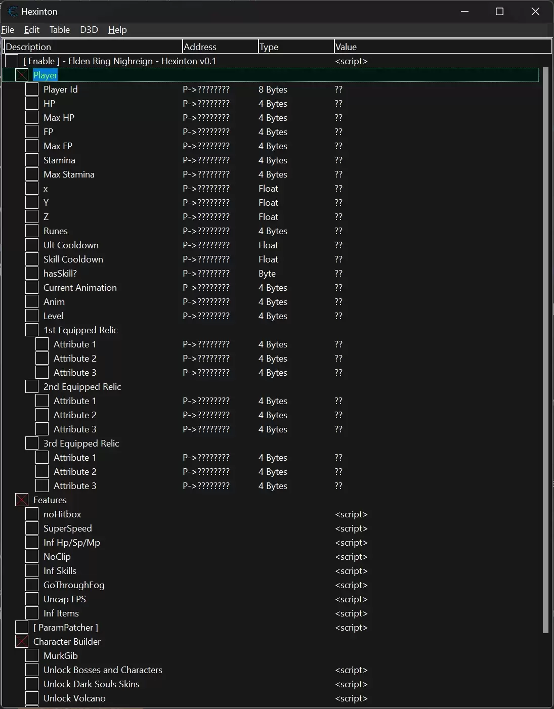 ✨【艾尔登法环】Nightreign 终极单机存档修改器 CT 表｜离线畅玩 + 全功能破解神器🔥