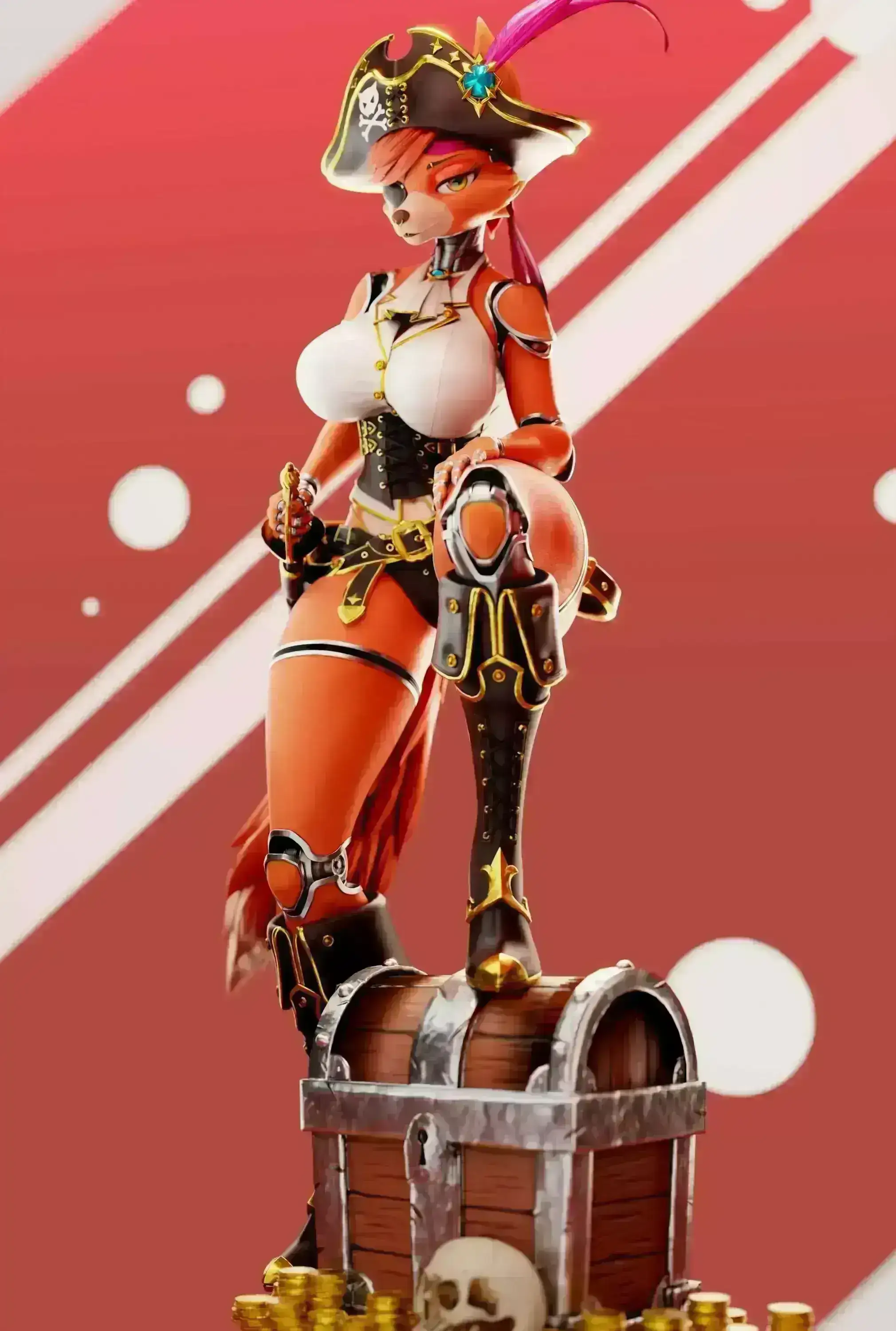 ✨【绝地潜兵2】狐耳战术装甲 MOD｜萌系科技风替换 SR-24/DP-00 盔甲🎀