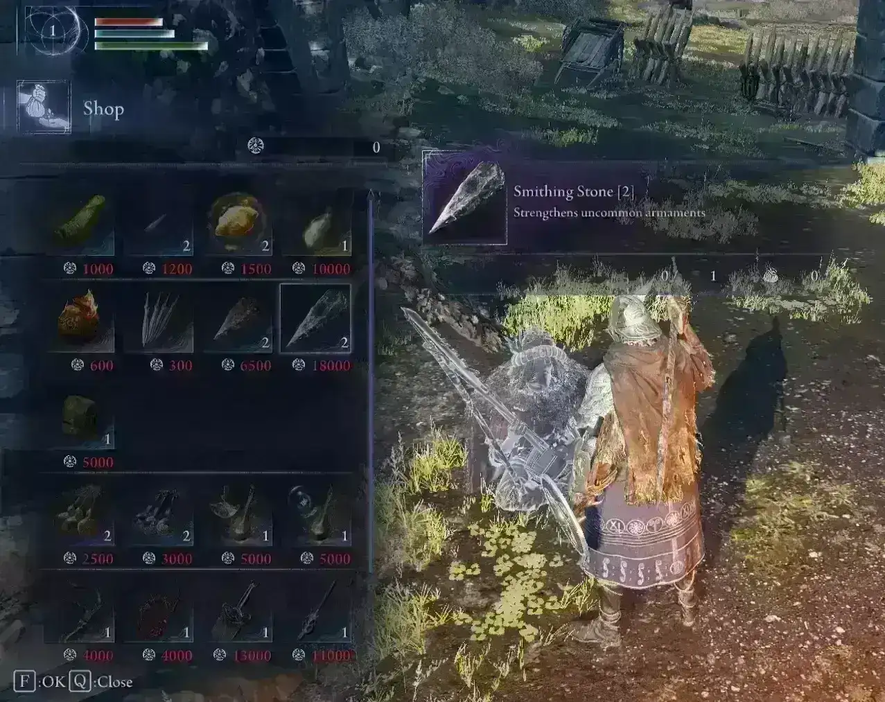 🔥【艾尔登法环黑夜君临】锻造石永久供应MOD｜商人库存99+✨