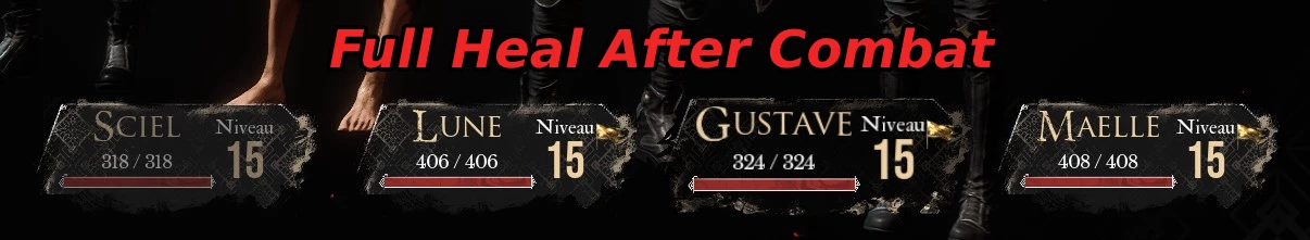 战斗后全员治愈MOD