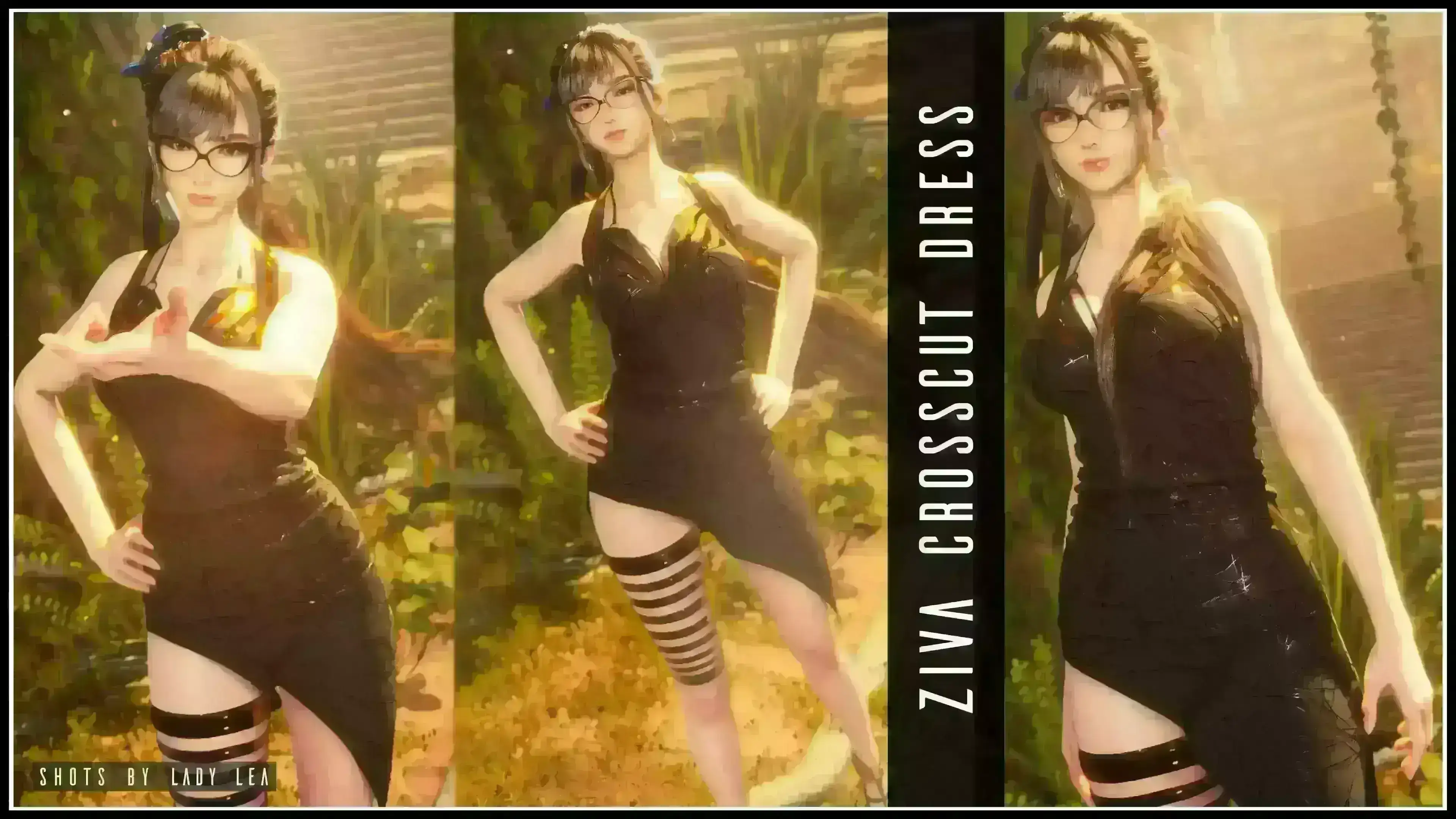 剑星MOD：EVE Ziva交叉剪裁礼服 | 原创高定礼服