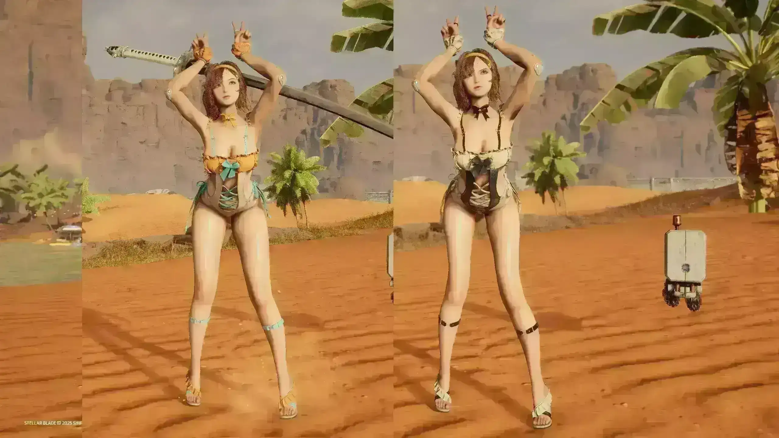 大腿瘦一些的海洋女仆