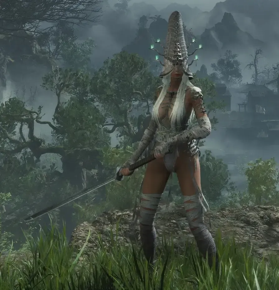 黑白无常幽灵套装解蔽模组