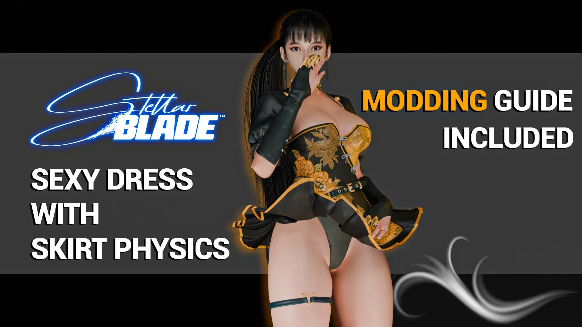 伊芙的性感服装与纹身MOD-CNS兼容