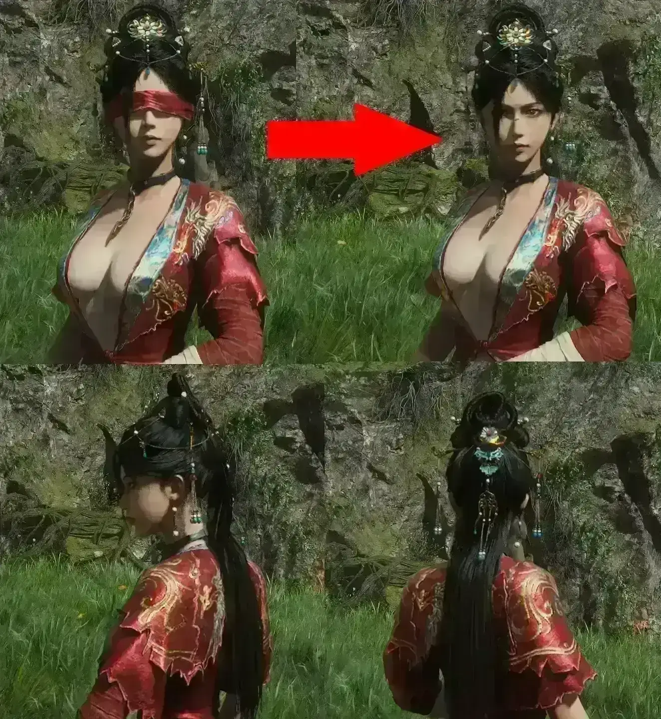 面具隐藏 & 长发系列