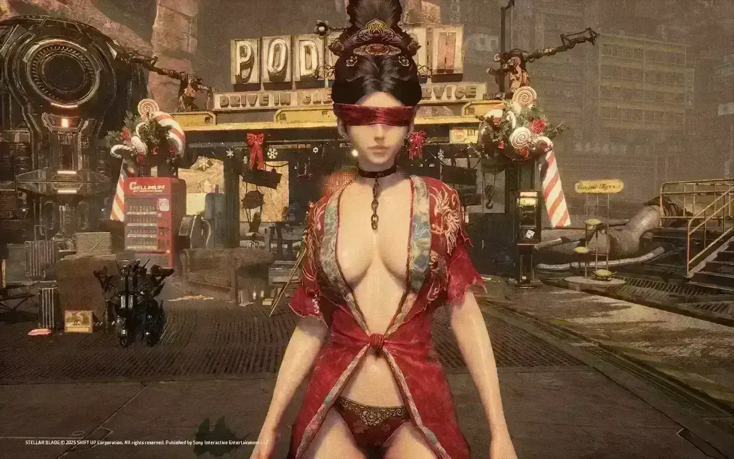 Fangling 高叉旗袍 - 移植自《明末》