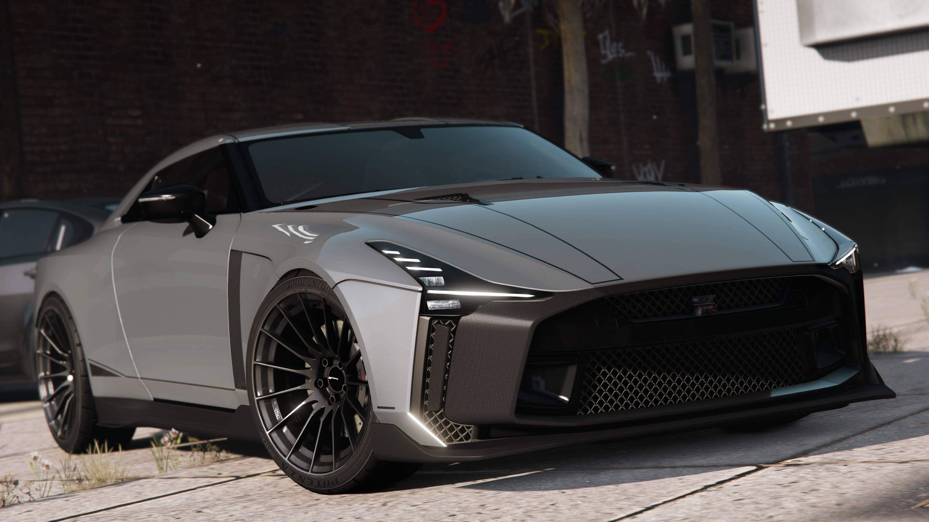 【GTA5载具】2021款日产GT-R50 by Italdesign:洛圣都最强超跑,细节与性能的完美结合