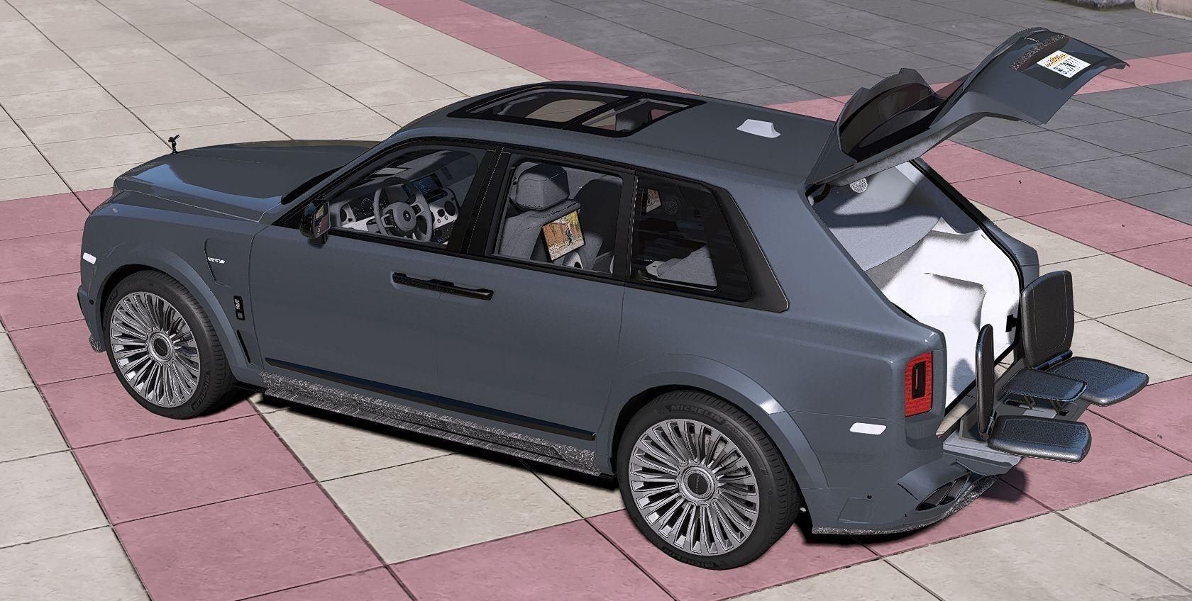 【GTA5载具】曼索里版劳斯莱斯库里南海岸线 2021:豪华与个性的完美结合