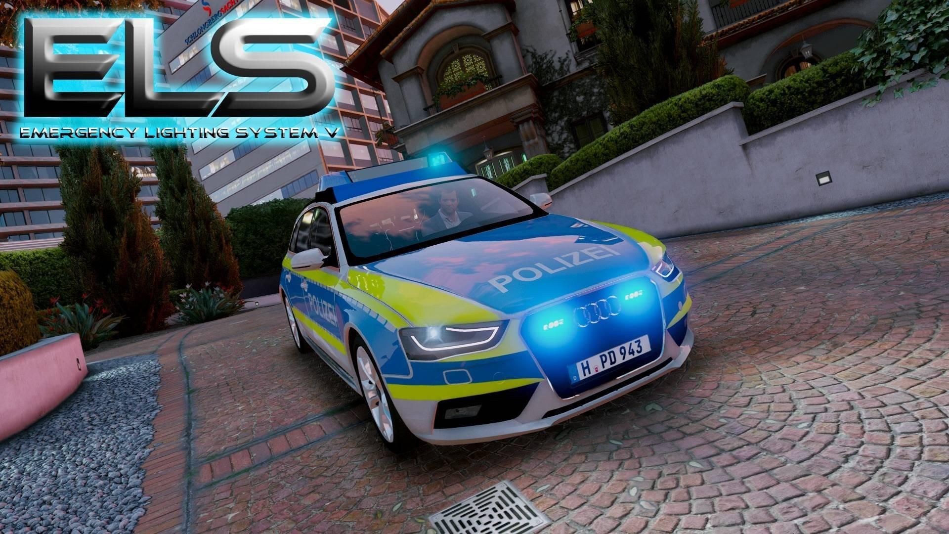 【GTA5载具】奥迪A4 Avant Autobahnpolizei:德国警车的完美再现