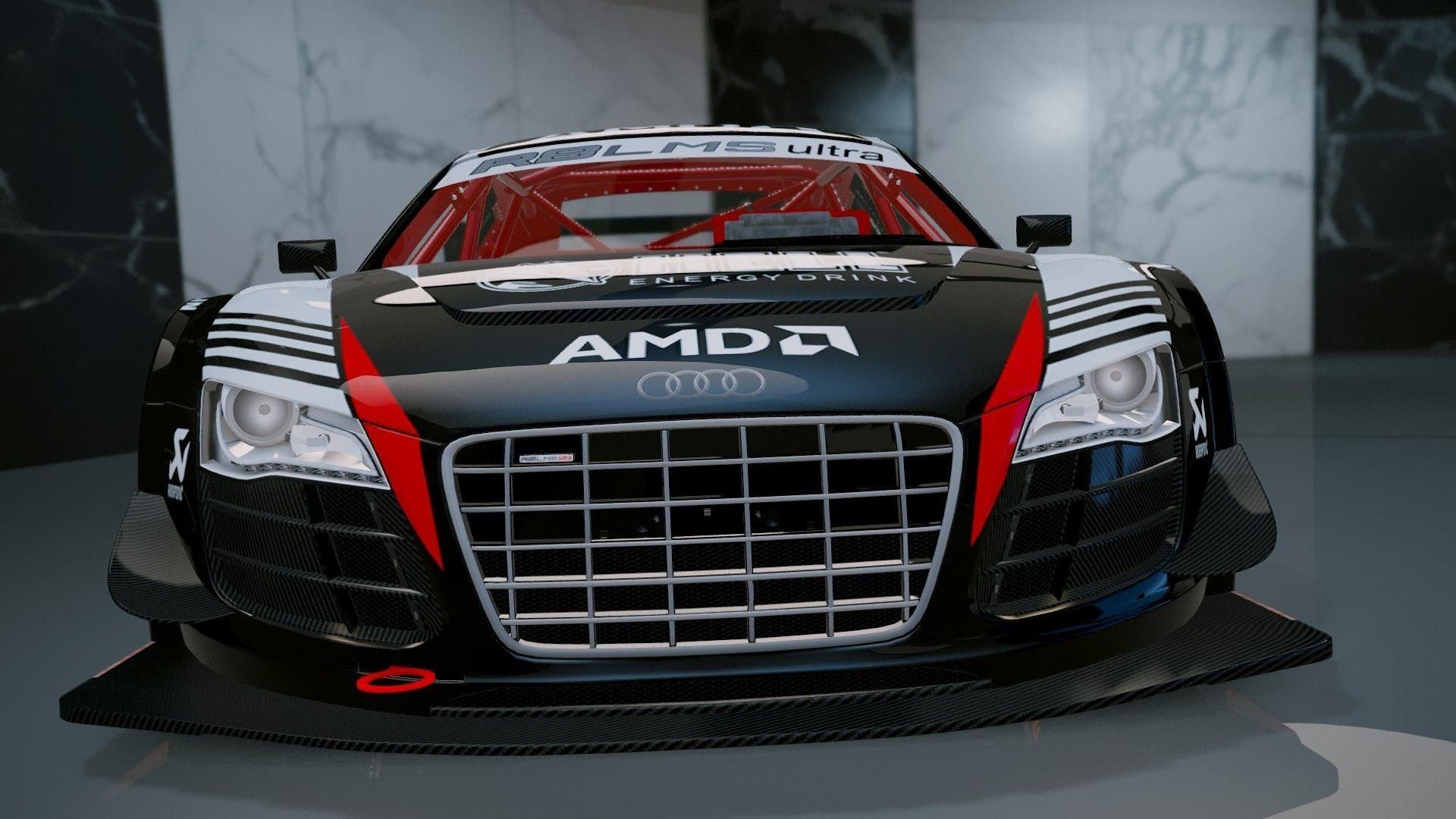 【GTA5载具】奥迪 R8 LMS 超级赛车:赛道上的终极利器,细节拉满的竞速机器