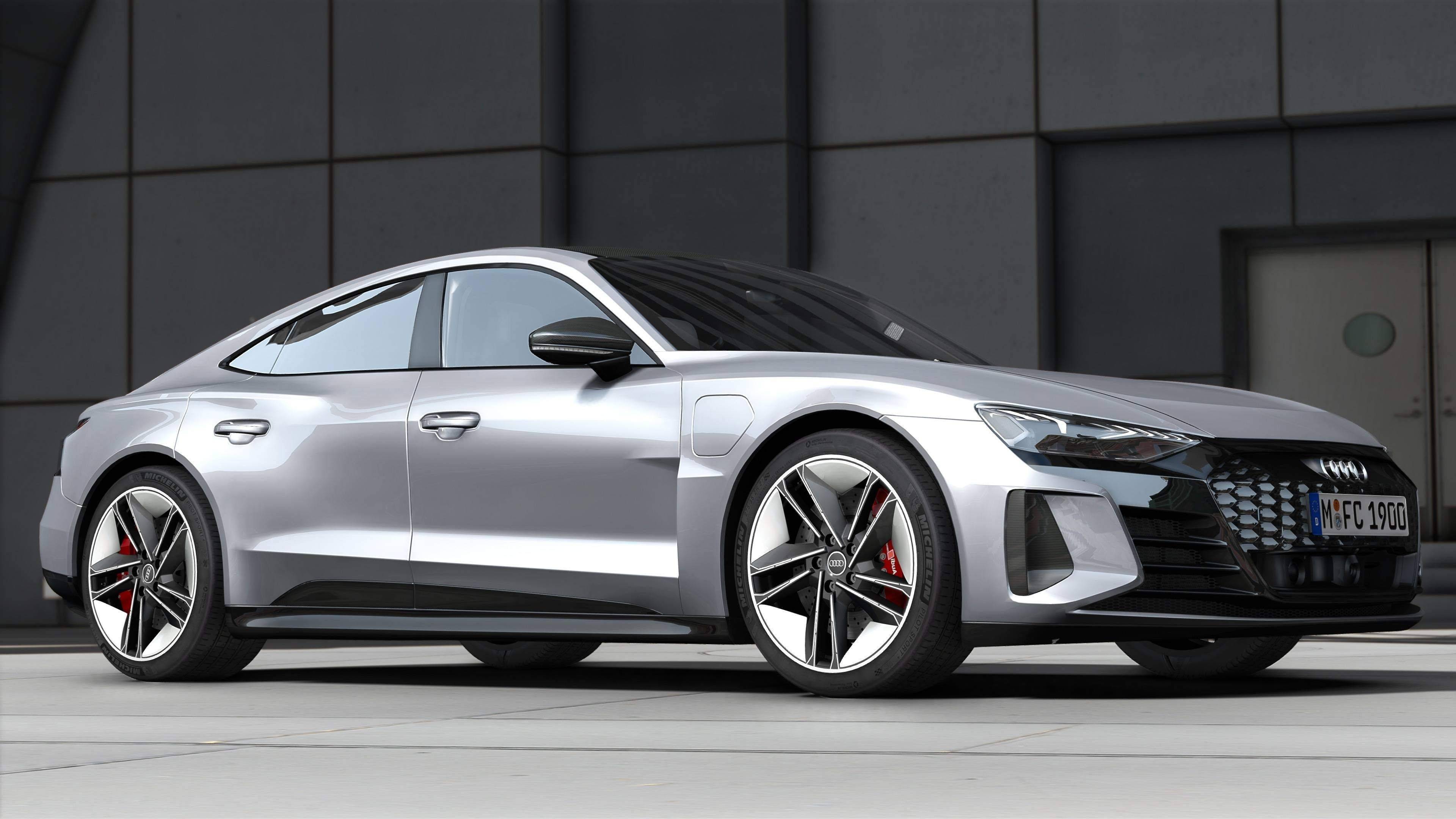 【GTA5载具】奥迪 RS e-tron GT 2021:未来电动超跑,洛圣都街头的科技风潮