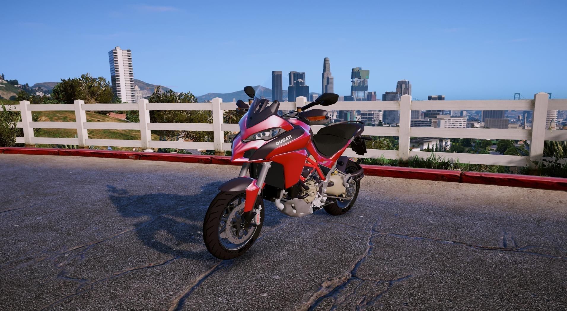 【GTA5载具】杜卡迪 Multistrada 2015:公路旅行的终极伙伴,摩托车界的全能战士
