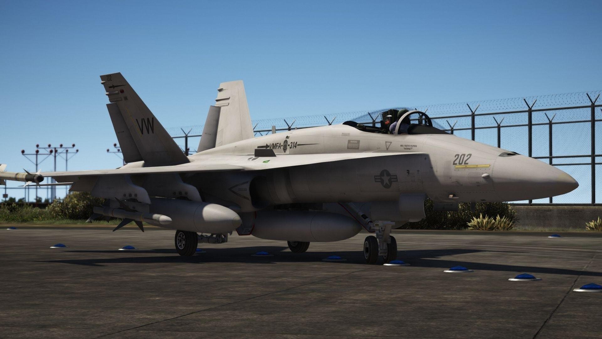 【GTA5载具】F/A-18C 霍克(Hornet)2.0:洛圣都天空的终极战斗机