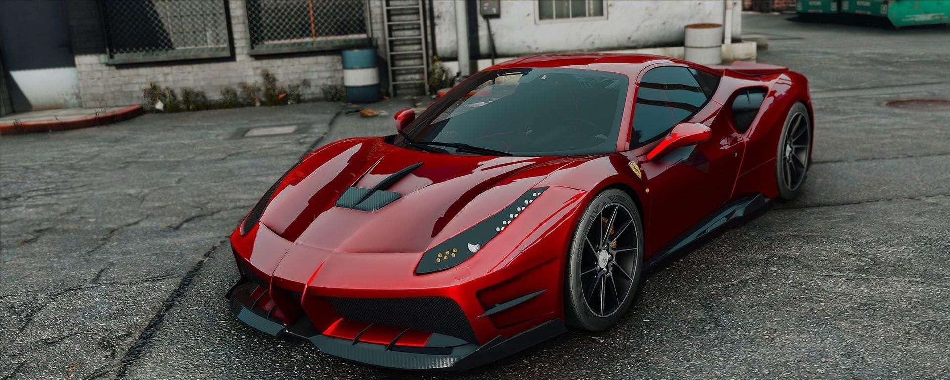 【GTA5载具】Ferrari 488 GTB MishaDesign:细节至上,完美还原的法拉利超跑