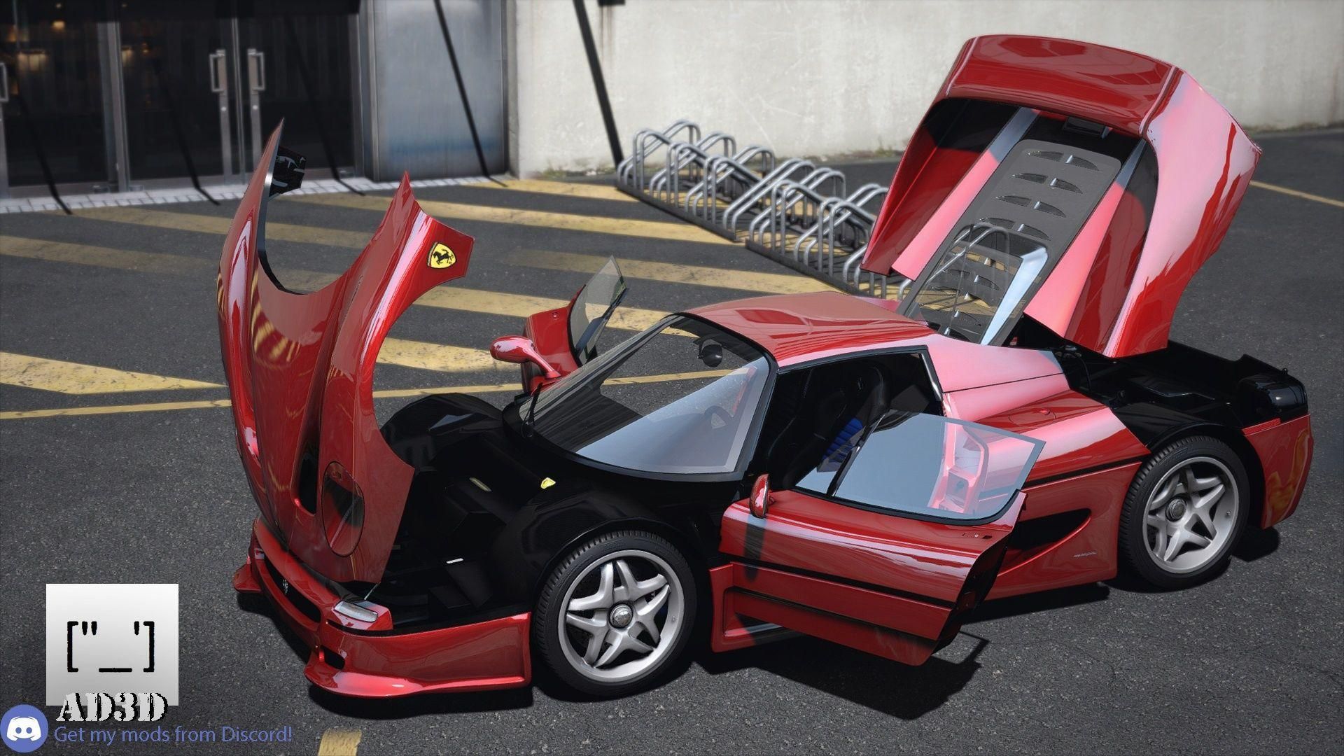 【GTA5载具】1995 Ferrari F50 特别版:经典与现代的完美融合,V12超跑传奇再现