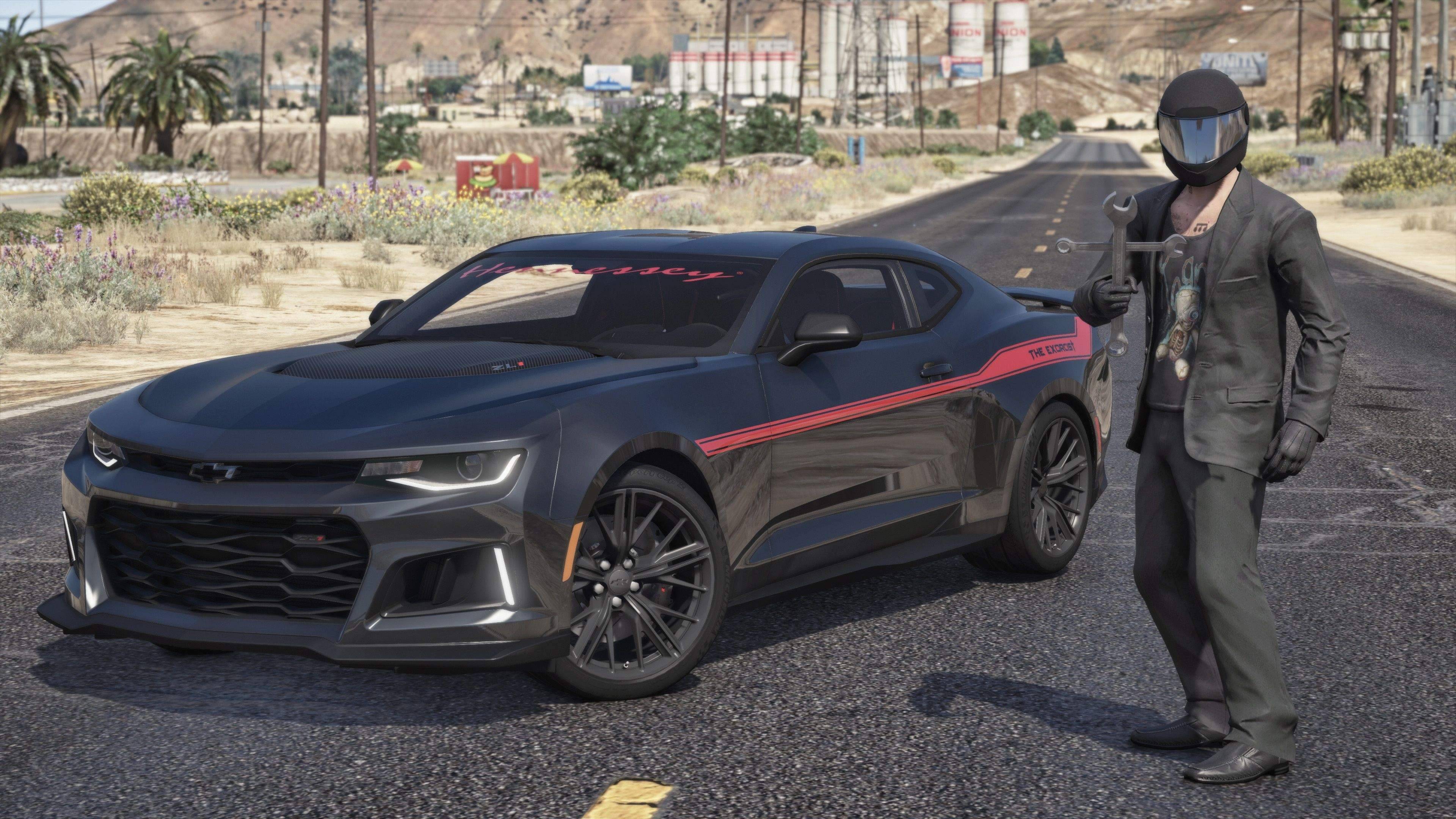 【GTA5载具】2017 Hennessey Camaro Exorcist ZL1:惊魂夺魄的性能怪兽,洛圣都街头的新宠儿