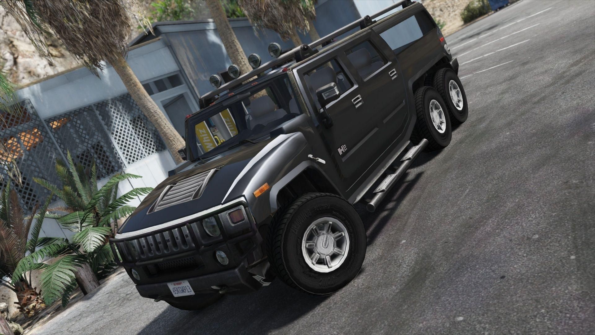 【GTA5载具】Hummer H6 3.0:洛圣都最强悍的越野猛兽,细节拉满