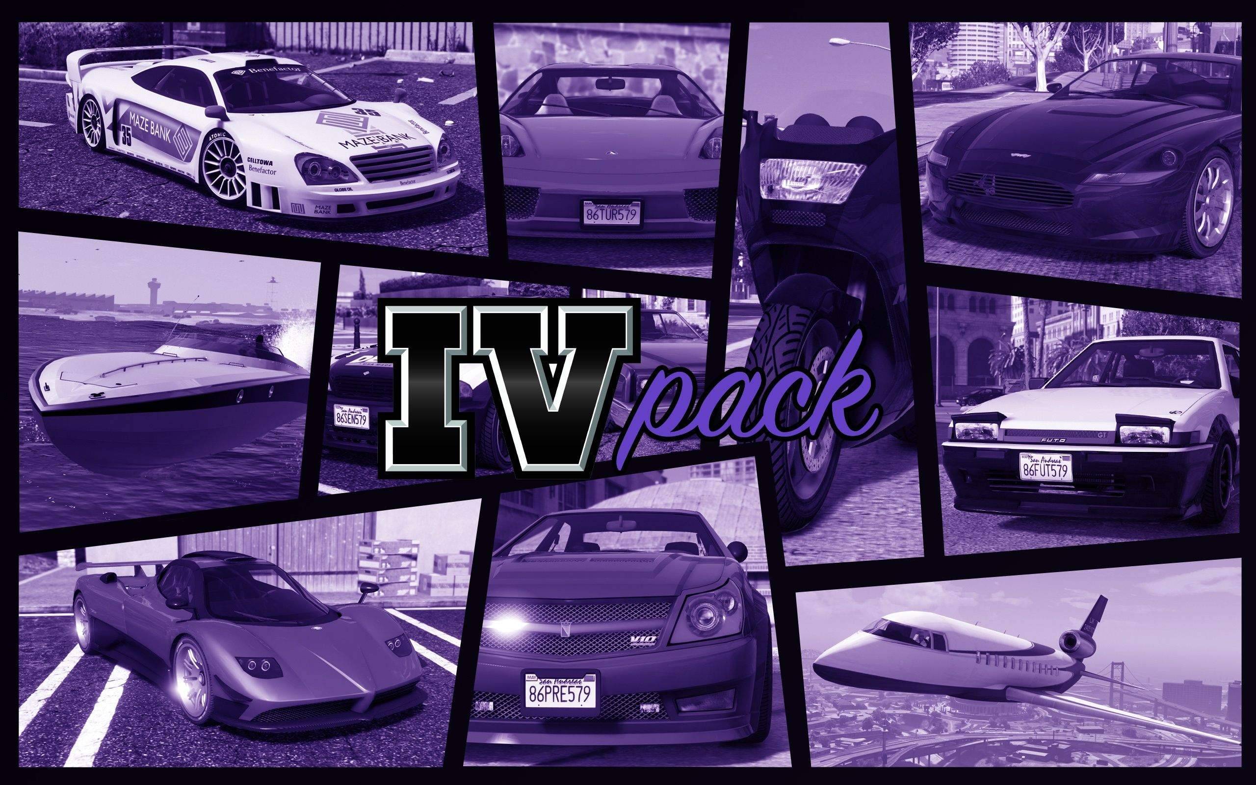 【GTA5载具】IVPack - GTA IV 车辆移植到 GTA V:黑暗利伯蒂城的全新车队
