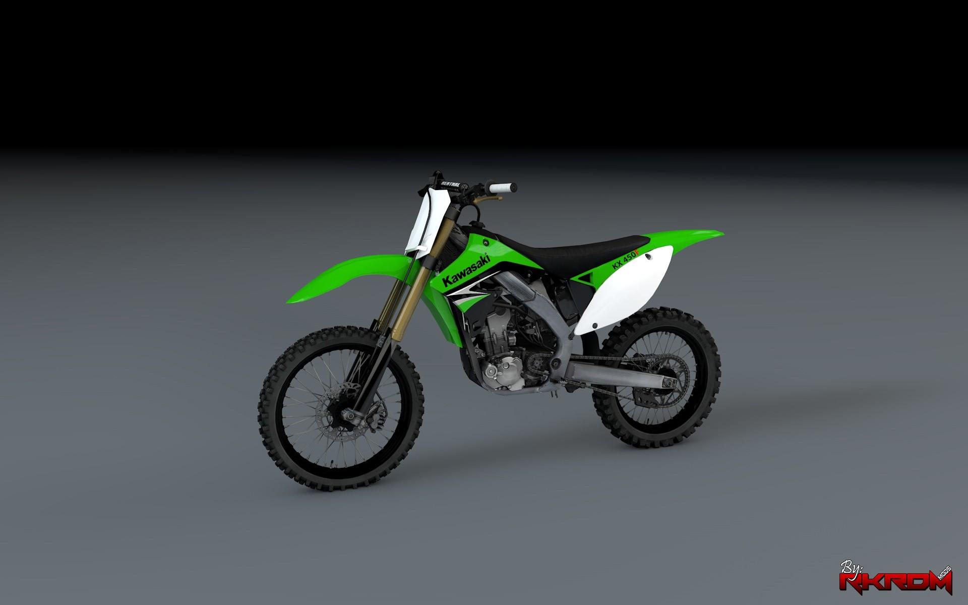 【GTA5载具】Kawasaki KX450F:洛圣都最硬核的越野摩托车,竞速与拉力的完美结合