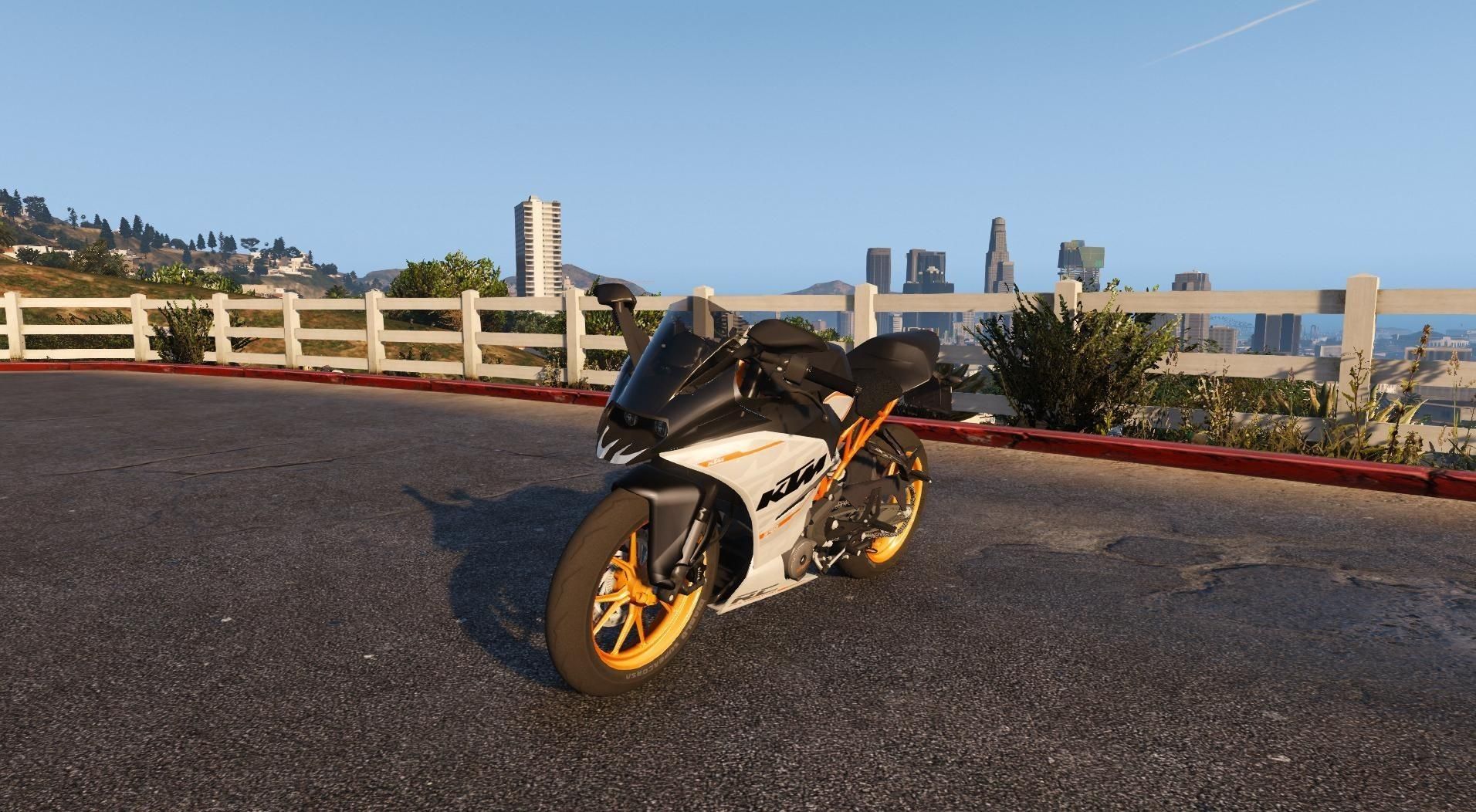 【GTA5载具】KTM RC 390 2014:洛圣都最燃小排量猛兽,极致改装体验