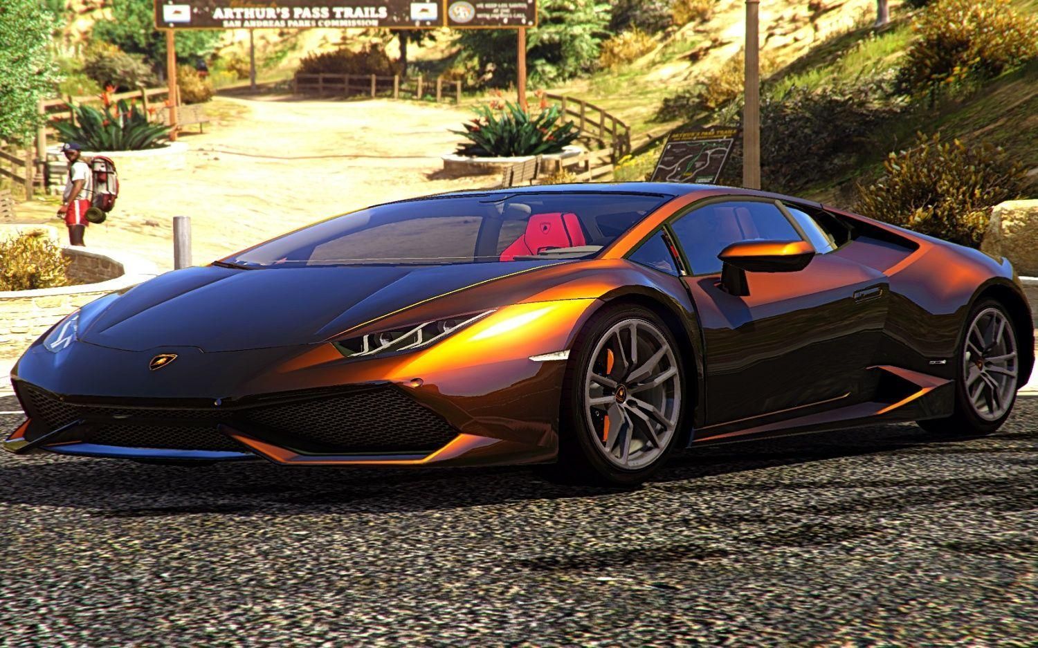 【GTA5载具】兰博基尼 Huracan LP610-4 2015:还原度极高的 Add-on 载具,雨刷功能全面上线!