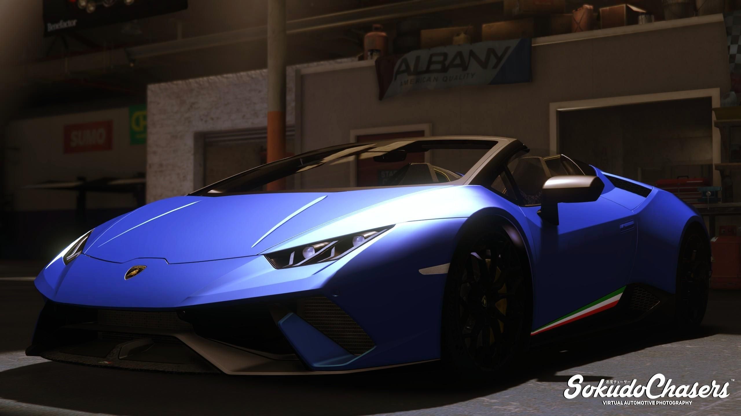 【GTA5载具】兰博基尼 Huracan Performante Spyder:洛圣都最炫酷的敞篷超跑