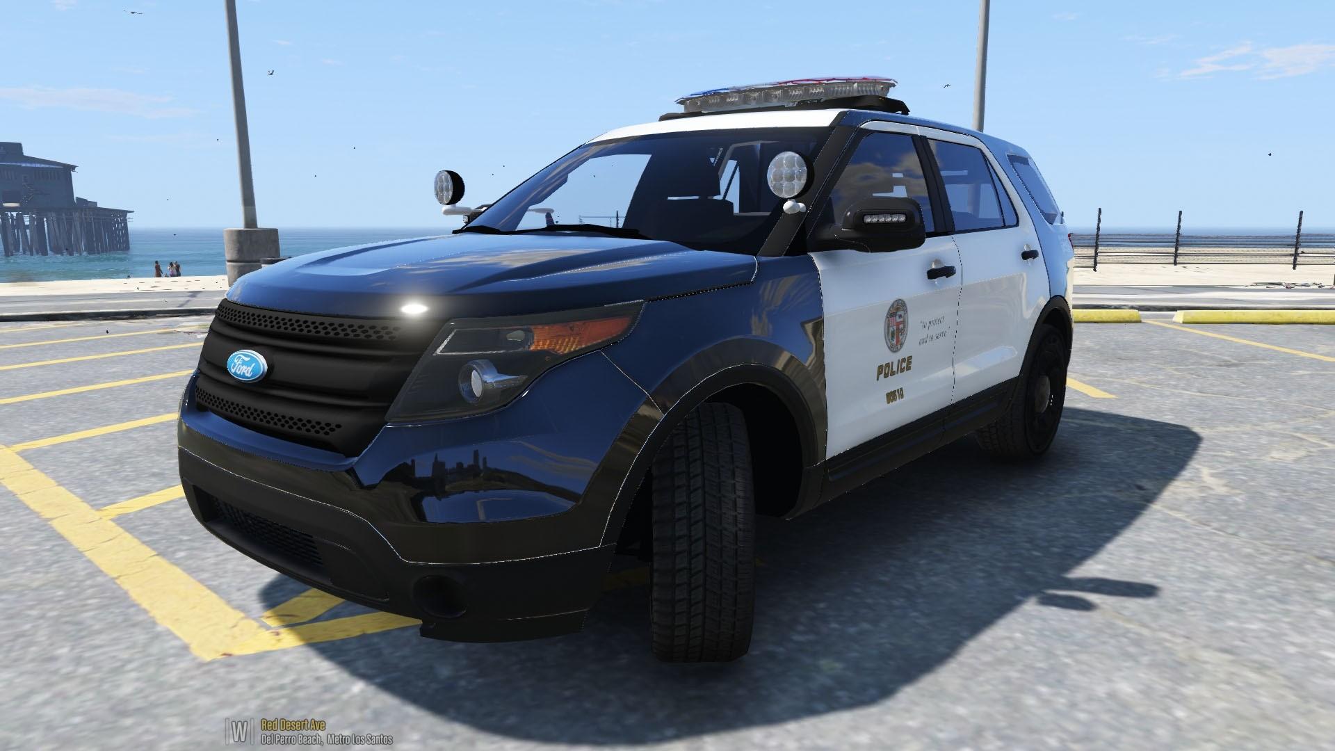 【GTA5载具】LAPD 2014 Ford Explorer Police Interceptor Utility 2.0A:洛圣都警力新旗舰