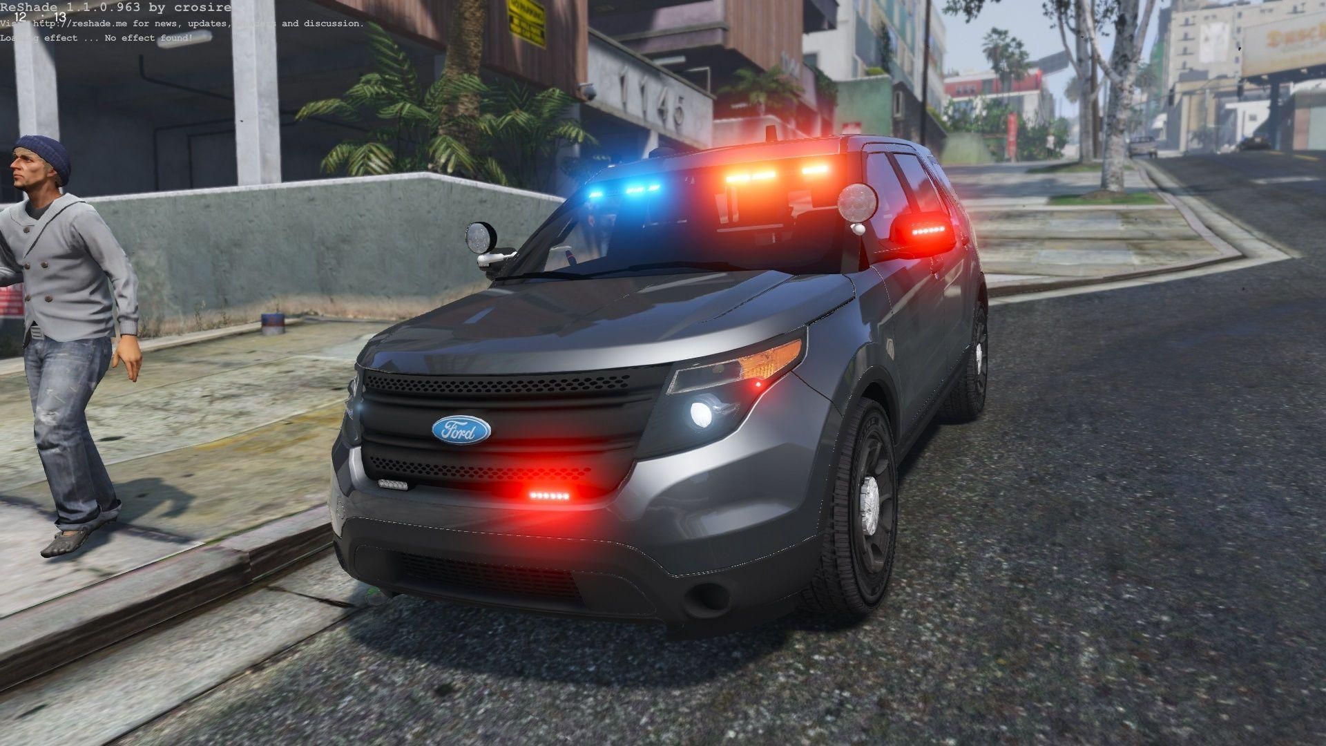 LAPD SWAT / Unmarked / Slicktop 2014 Ford Police Interceptor Utility 1.2