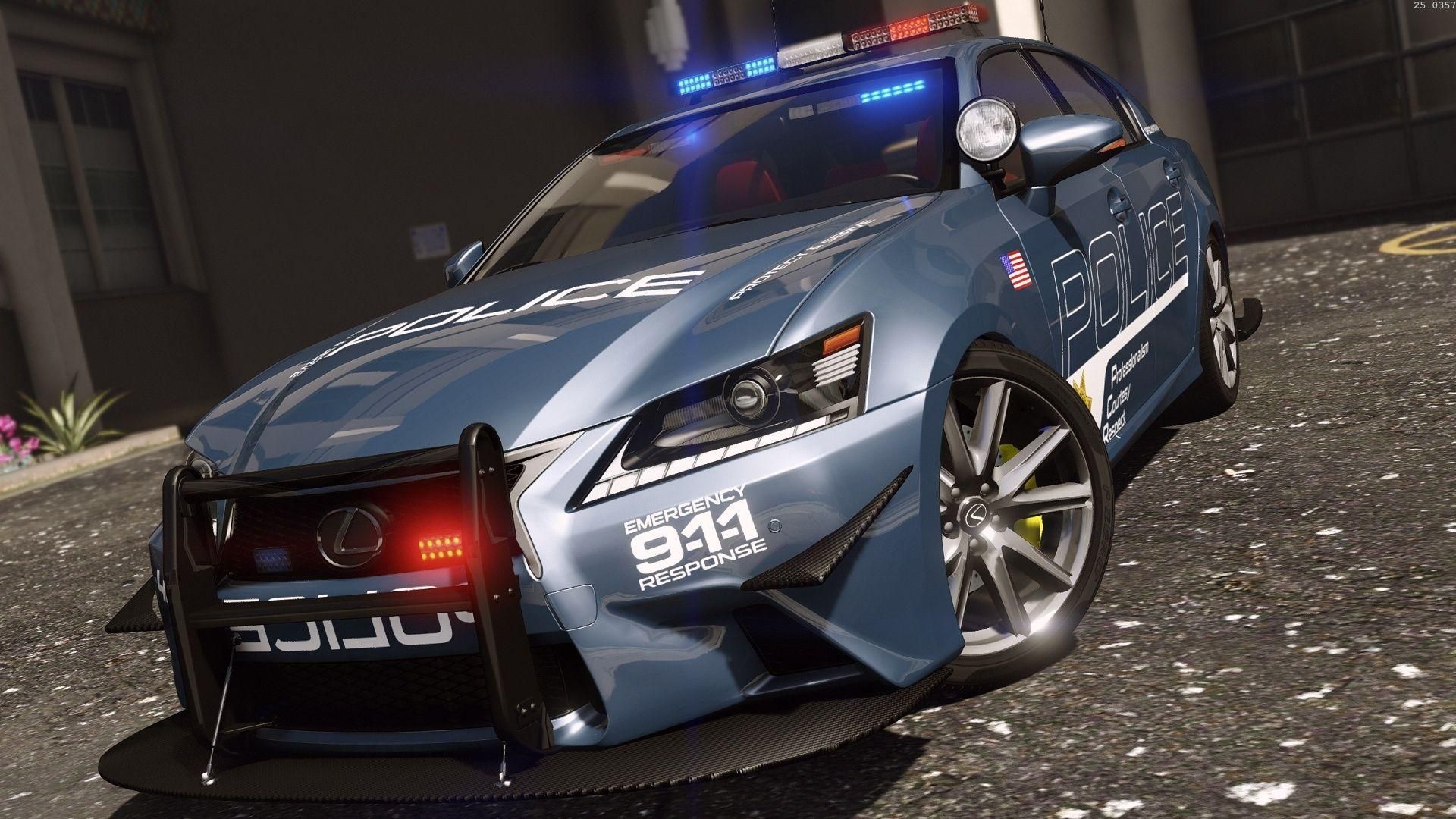 【GTA5载具】雷克萨斯GS 350 | 热追警车版:洛圣都最细致的警察座驾,从《极品飞车》到《侠盗猎车手》