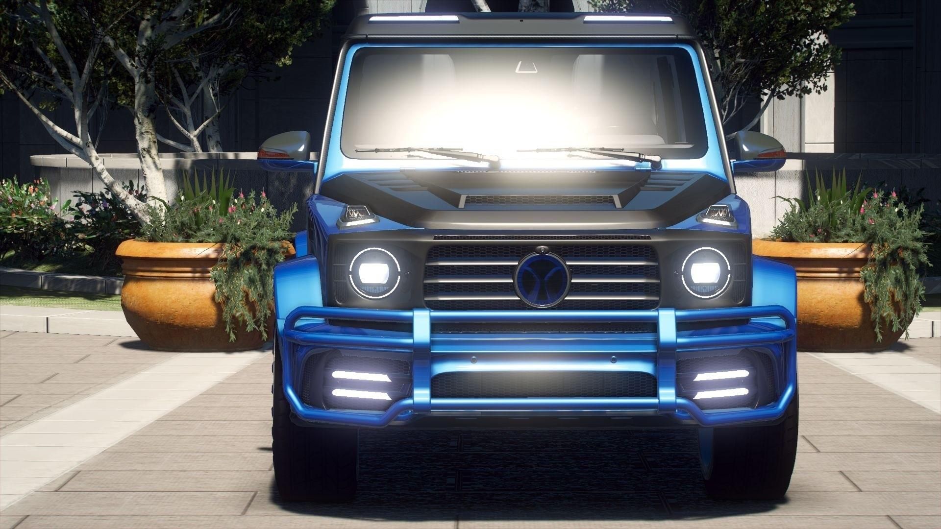 【GTA5载具】Mansory Mercedes-Benz G-Class:奢华与力量的完美结合