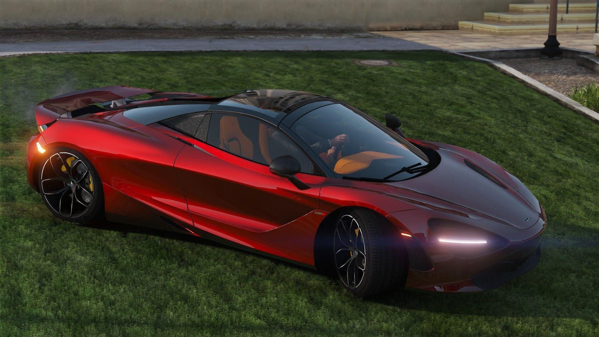 【GTA5载具】迈凯伦 720S 蜘蛛版:洛圣都最炫的敞篷超跑,完美细节与动态车顶