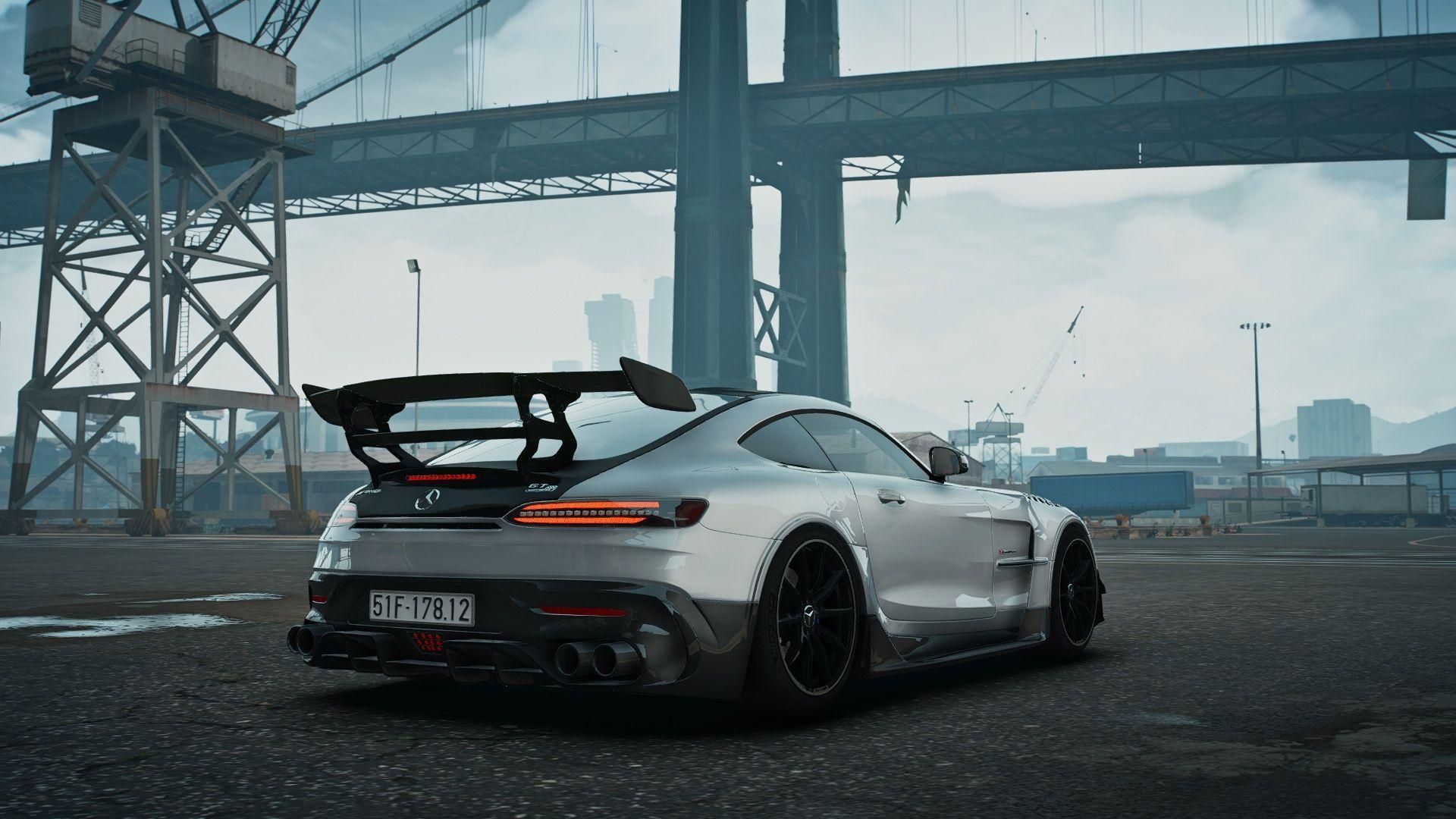 【GTA5载具】梅赛德斯-奔驰 AMG GTR Black Series:终极赛道利器,细节与性能并重的完美结合