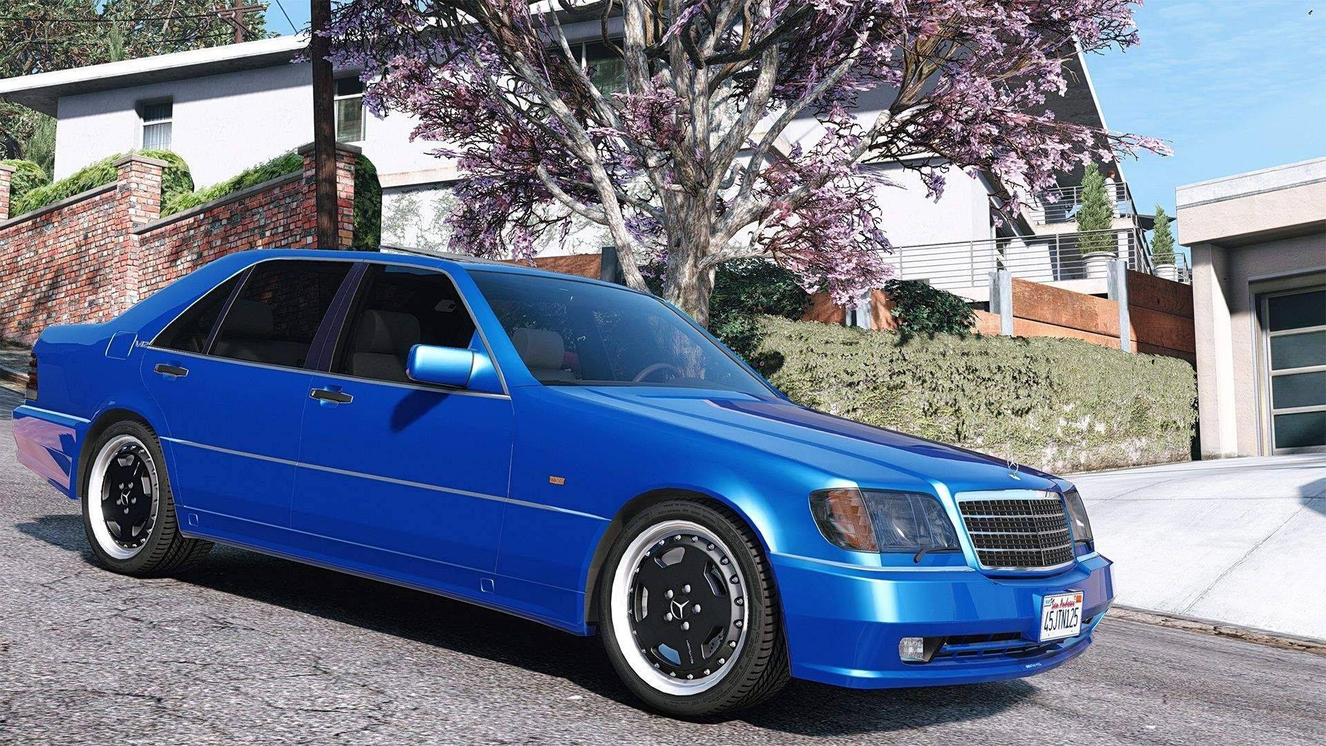【GTA5载具】梅赛德斯-奔驰 W140 AMG:豪华与性能的完美结合