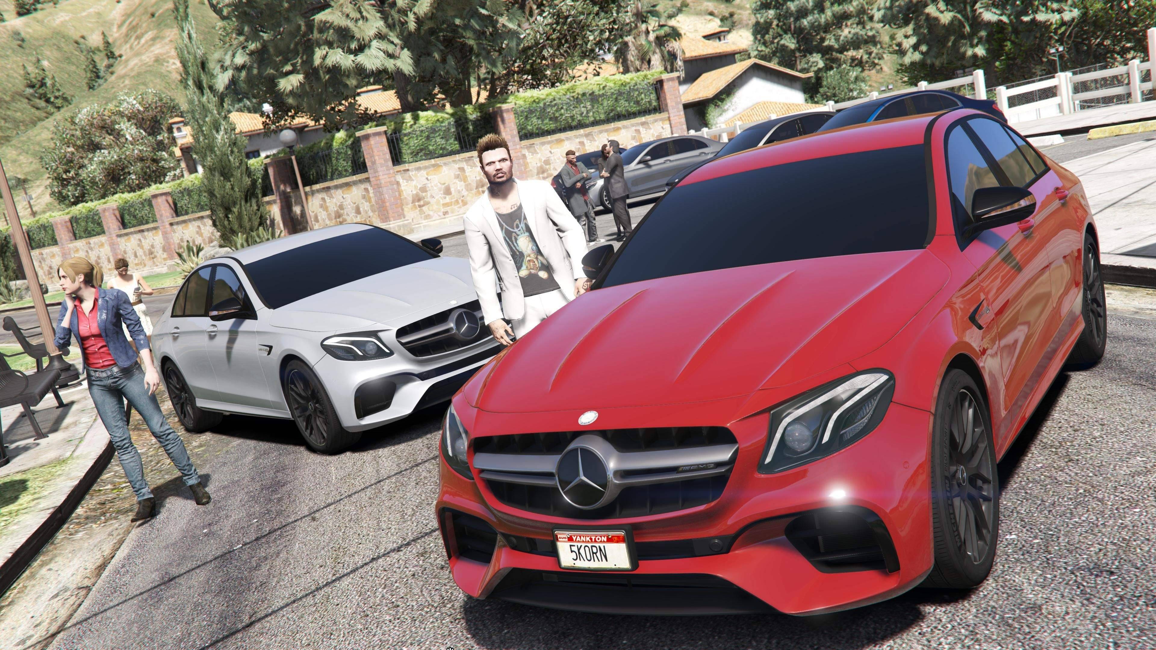 【GTA5载具】2018款梅赛德斯-AMG E63s W213:极致豪华与性能的完美结合